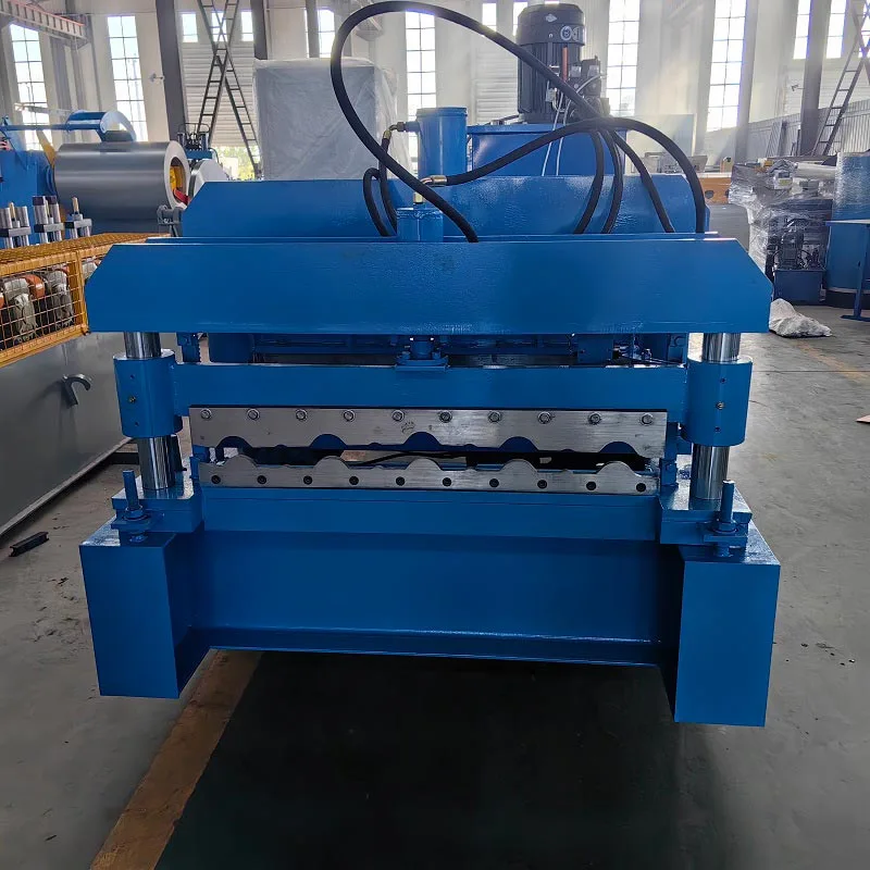 820 Sırlı Kiremit Rulo Şekillendirme Makinesi